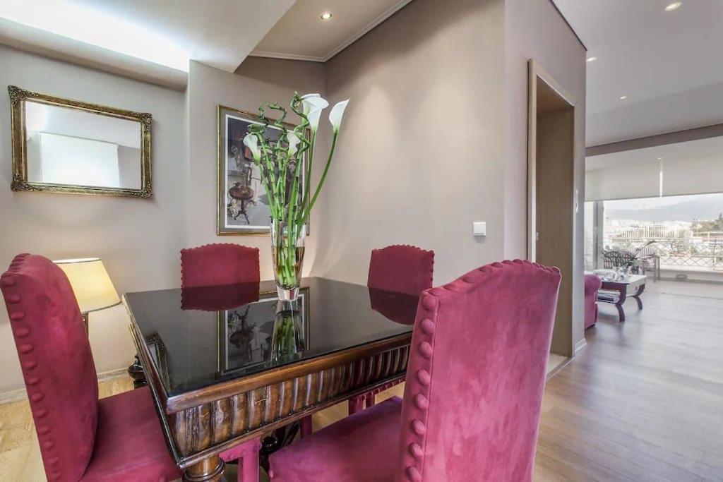Luxury Acropolis View Duplex Penthouse In Thiseio 155M2 Athena Bagian luar foto